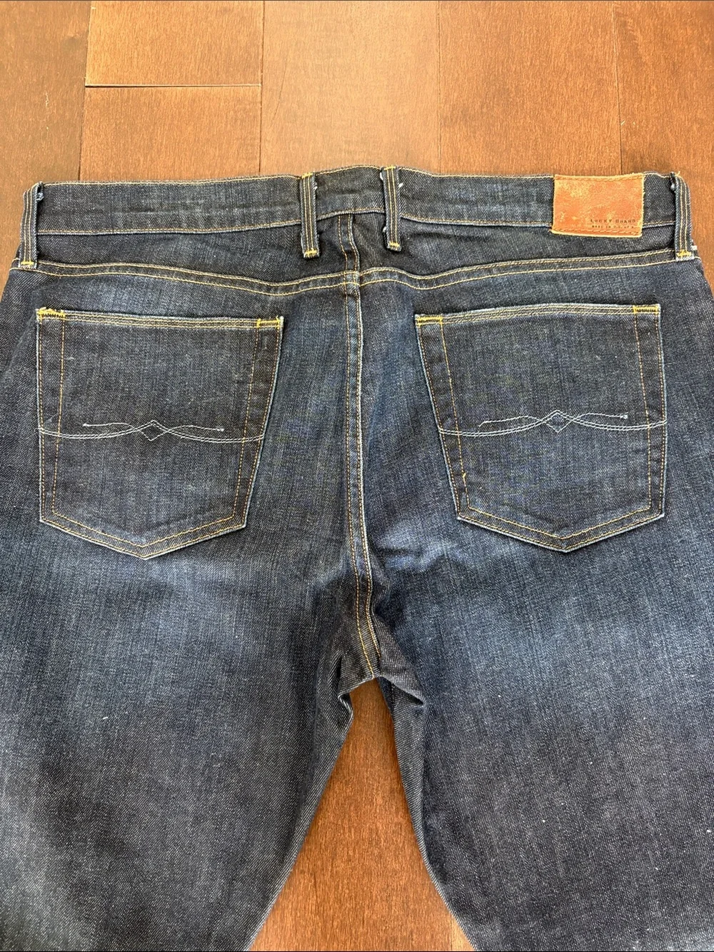 Lucky Brand Women’s Sienna Cigarette Dark Blue Jeans